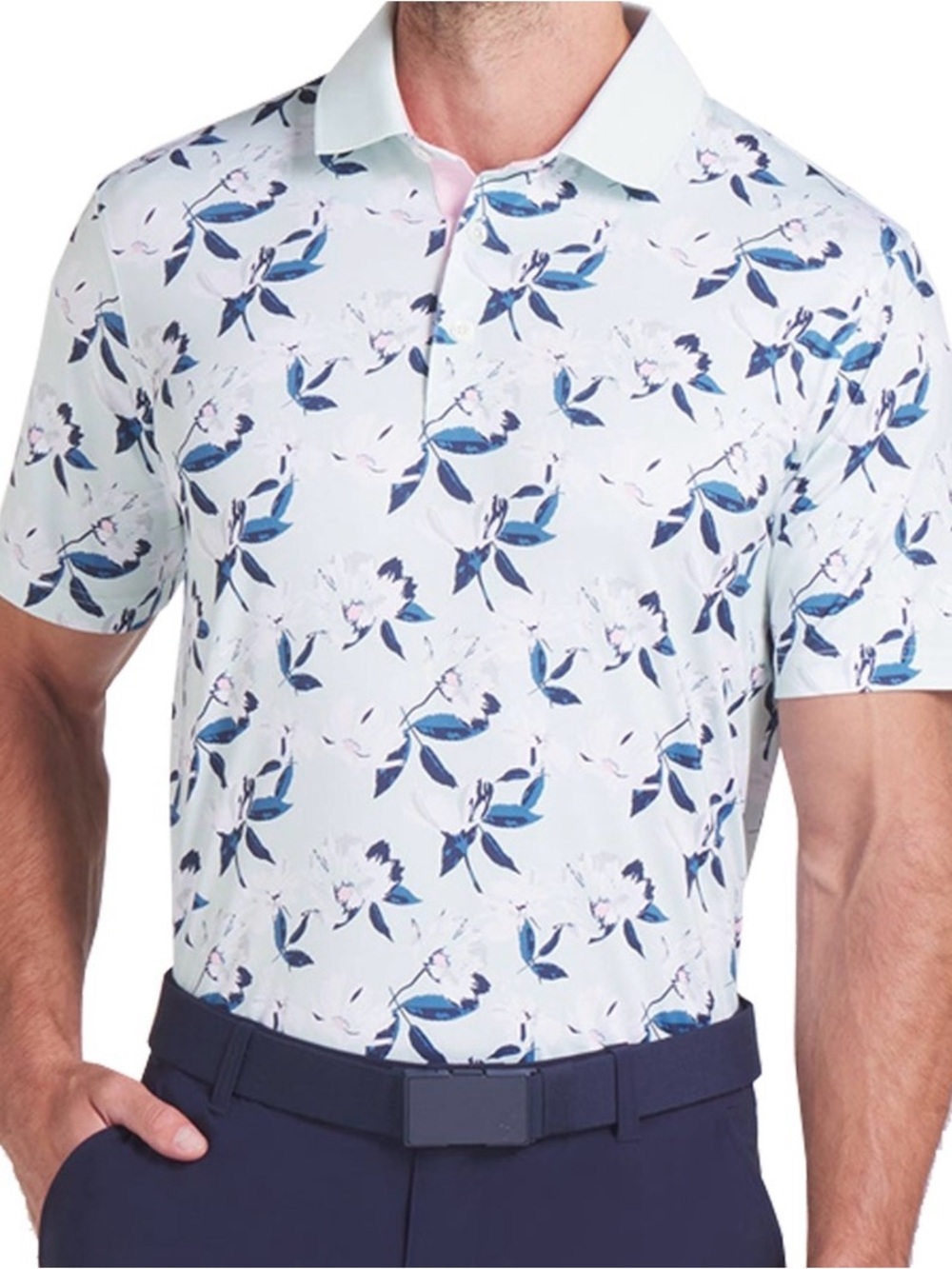 PUMA GOLF POLO Arnold Palmer Spring Florals Shirt - Stretch Men’s size XL NEW!